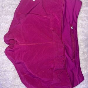 Size 2 Lululemon speed up shorts